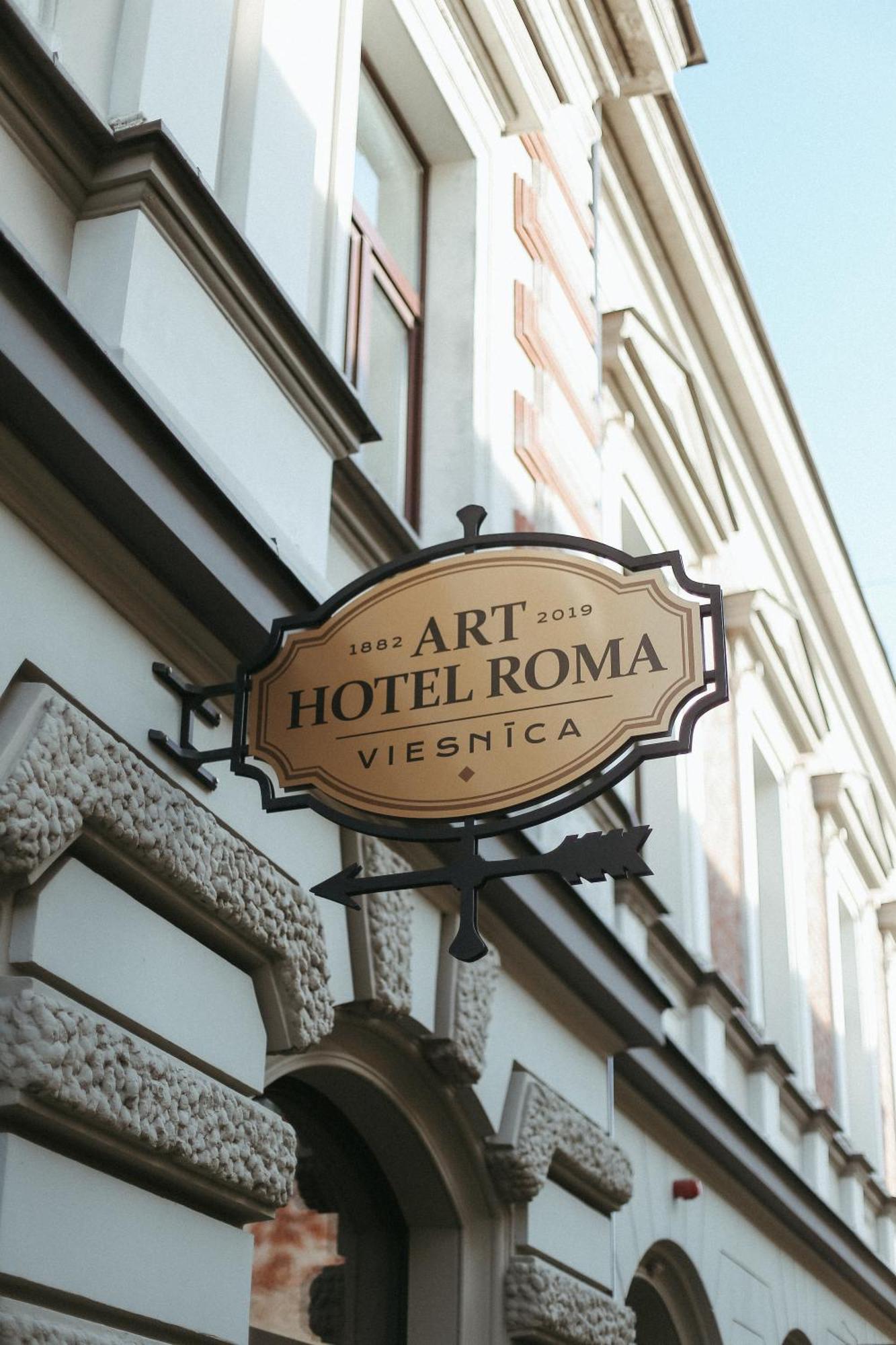 Art Hotel Roma Liepāja Exterior foto
